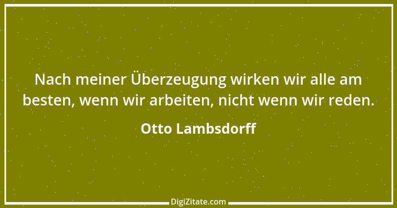 Zitat von Otto Lambsdorff 41