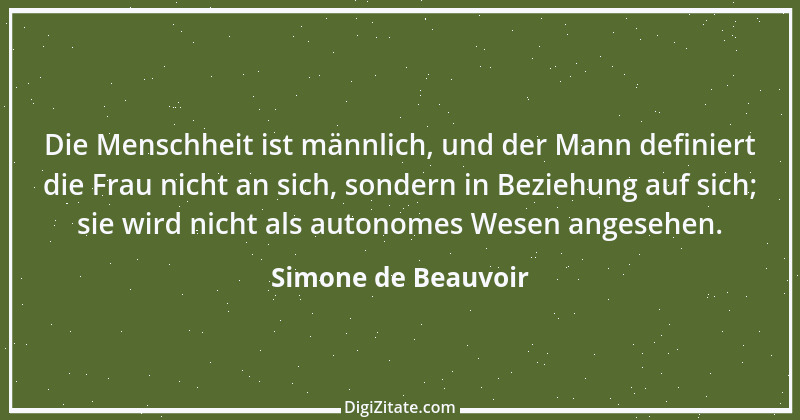 Zitat von Simone de Beauvoir 14