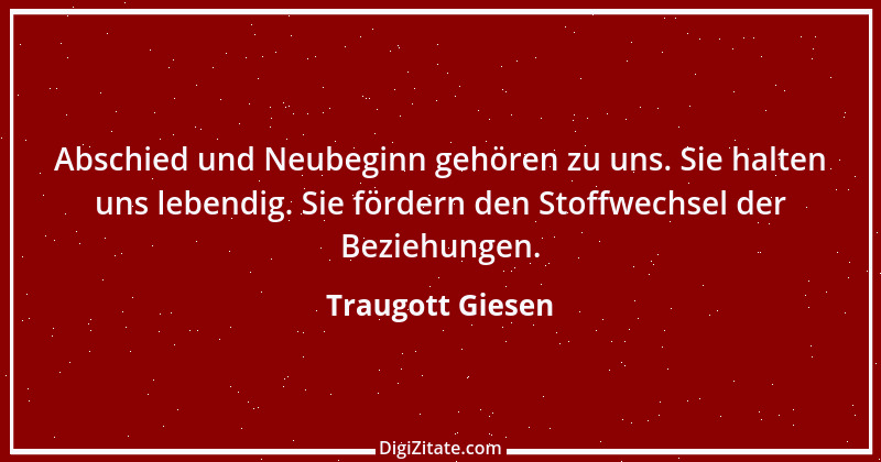 Zitat von Traugott Giesen 2