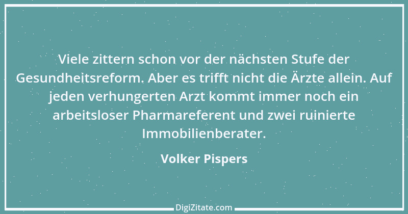 Zitat von Volker Pispers 1