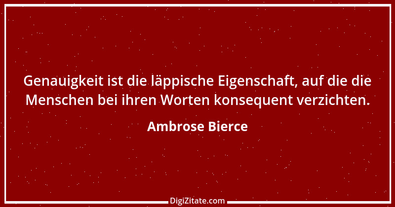 Zitat von Ambrose Bierce 314