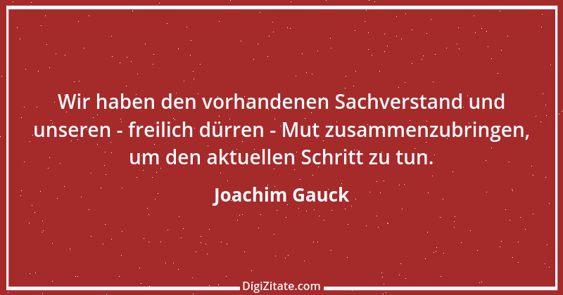 Zitat von Joachim Gauck 46