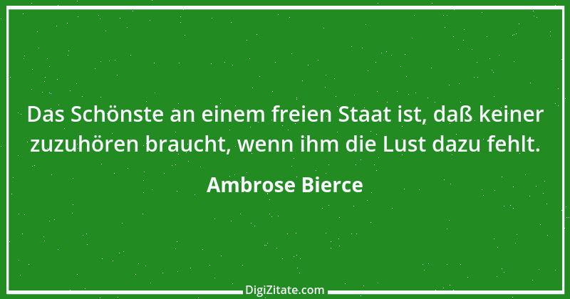 Zitat von Ambrose Bierce 315