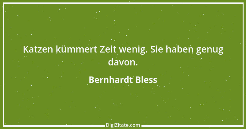 Zitat von Bernhardt Bless 7