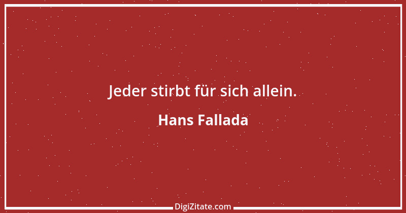 Zitat von Hans Fallada 14