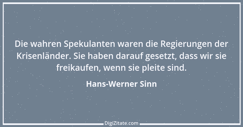 Zitat von Hans-Werner Sinn 3