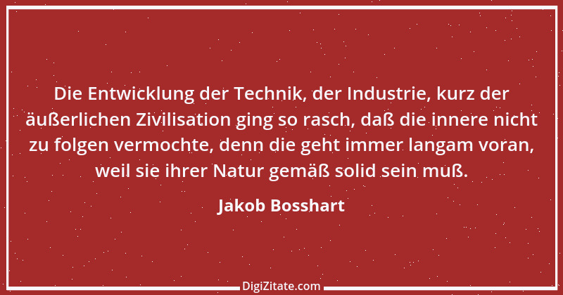 Zitat von Jakob Bosshart 160