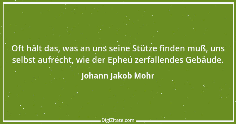 Zitat von Johann Jakob Mohr 119