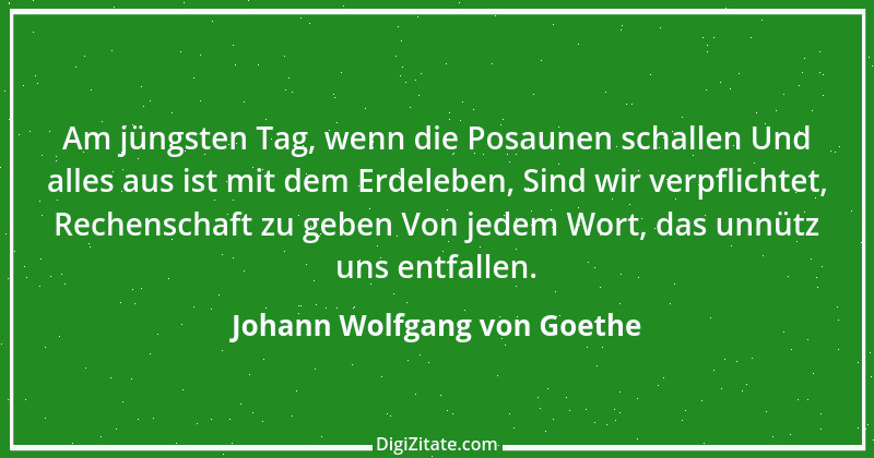 Zitat von Johann Wolfgang von Goethe 3085