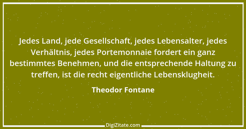 Zitat von Theodor Fontane 347