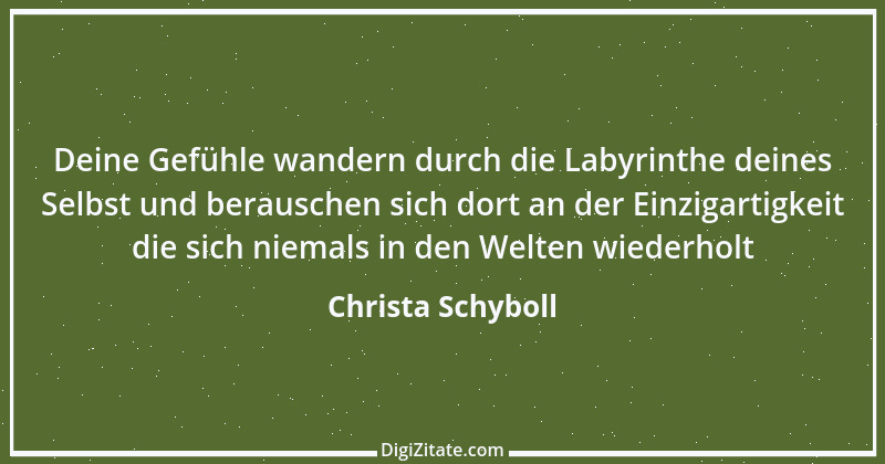 Zitat von Christa Schyboll 12