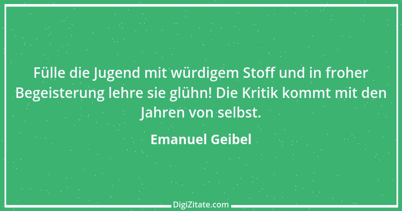 Zitat von Emanuel Geibel 119