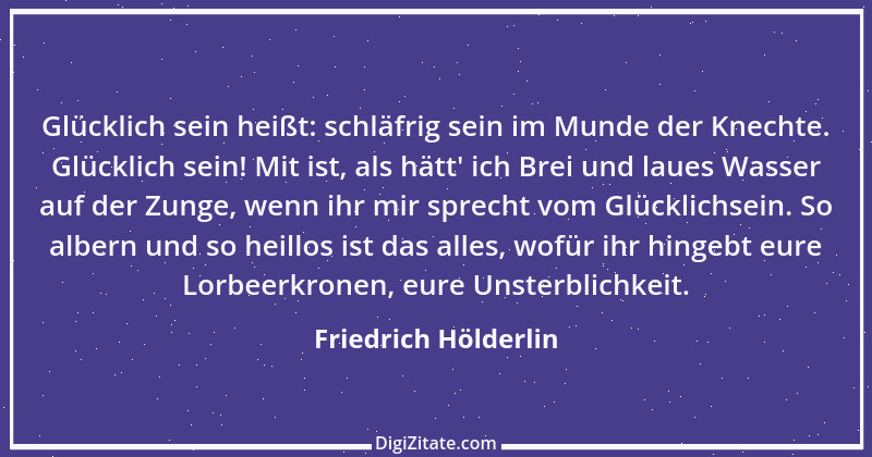 Zitat von Friedrich Hölderlin 272