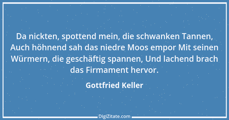 Zitat von Gottfried Keller 9