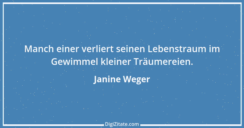 Zitat von Janine Weger 46