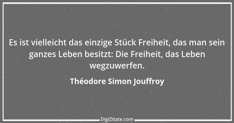 Zitat von Théodore Simon Jouffroy 2