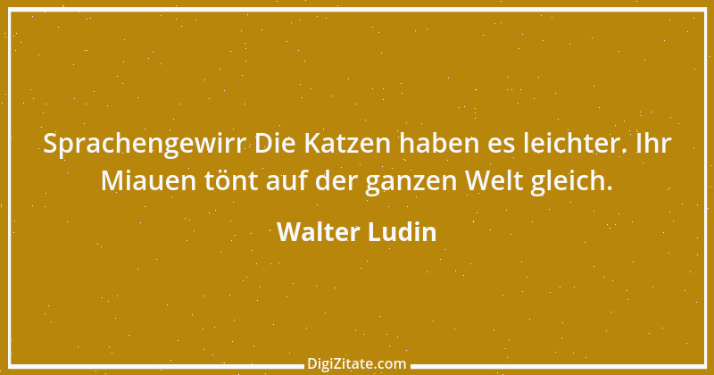 Zitat von Walter Ludin 264