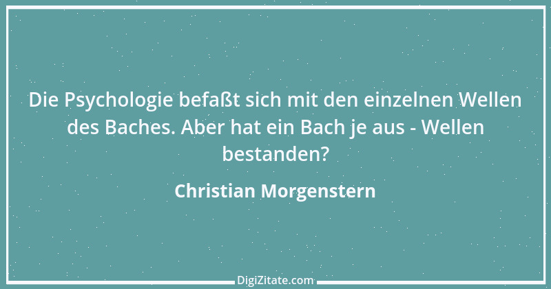 Zitat von Christian Morgenstern 609