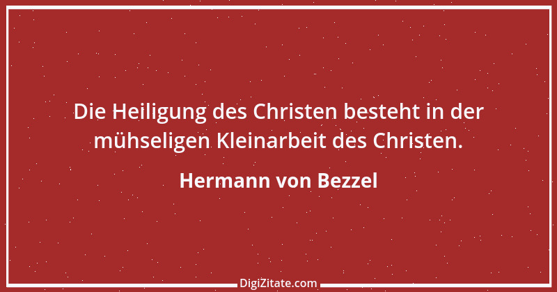 Zitat von Hermann von Bezzel 23