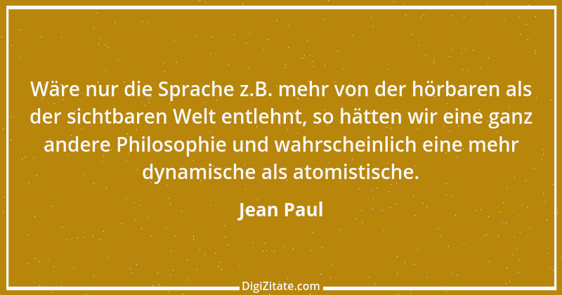 Zitat von Jean Paul 1231