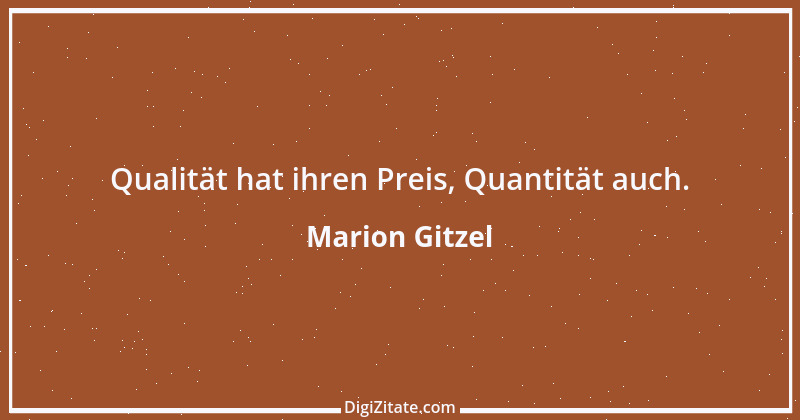 Zitat von Marion Gitzel 1