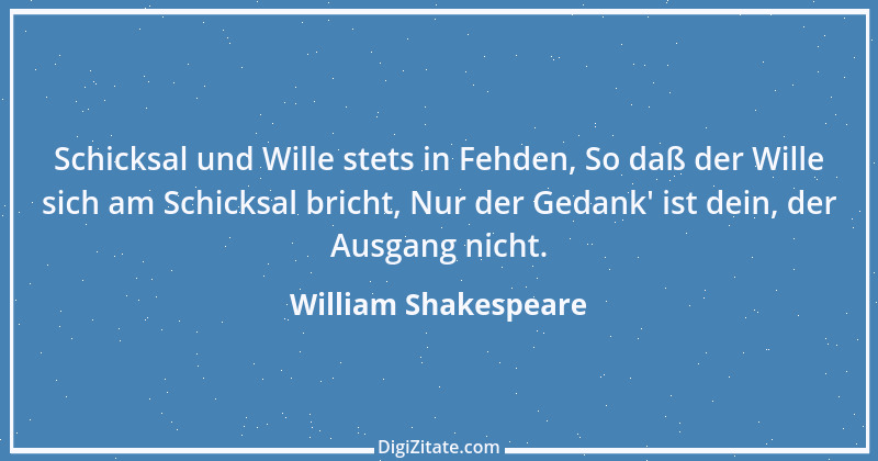 Zitat von William Shakespeare 672