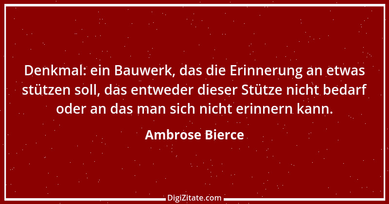 Zitat von Ambrose Bierce 317