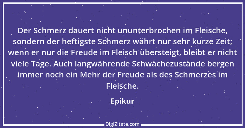 Zitat von Epikur 34