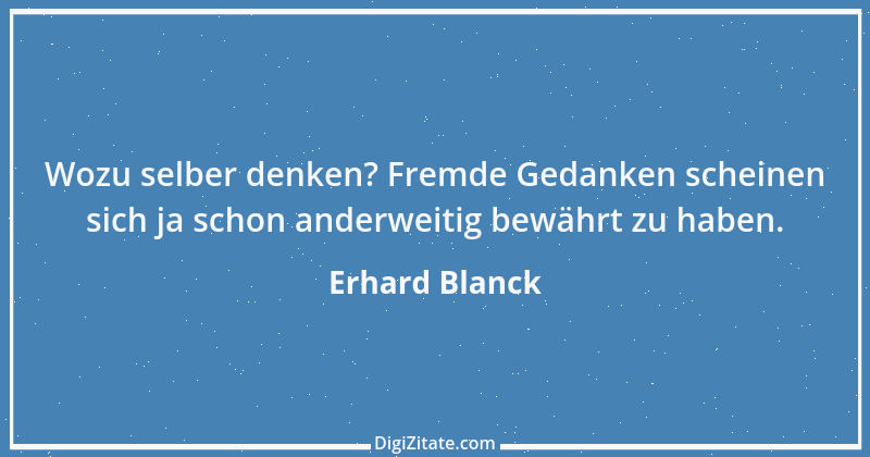 Zitat von Erhard Blanck 1642