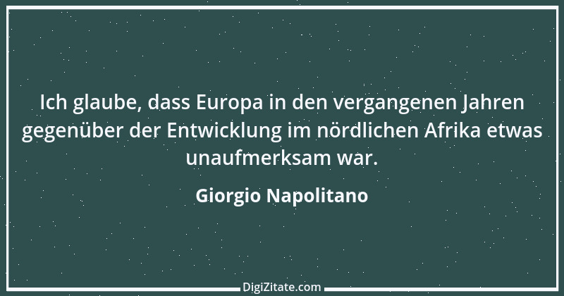 Zitat von Giorgio Napolitano 1