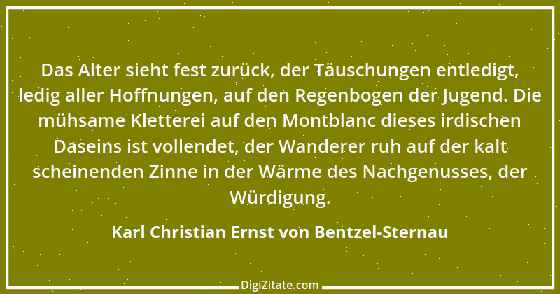 Zitat von Karl Christian Ernst von Bentzel-Sternau 50