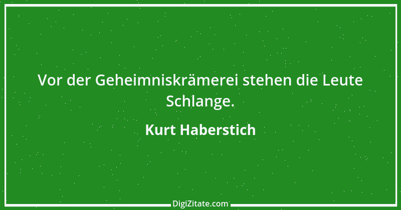 Zitat von Kurt Haberstich 290