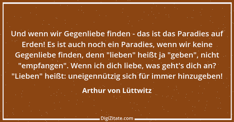 Zitat von Arthur von Lüttwitz 34