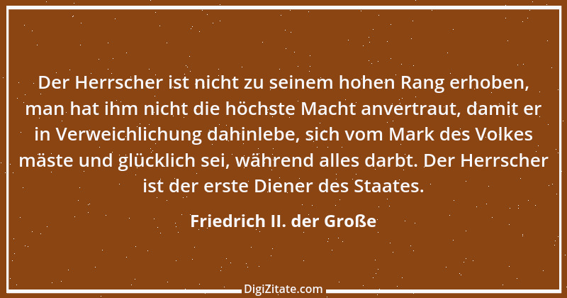 Zitat von Friedrich II. der Große 240