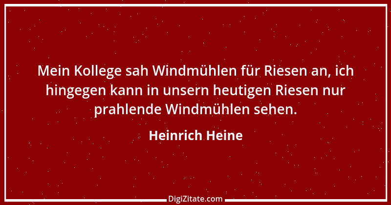 Zitat von Heinrich Heine 3