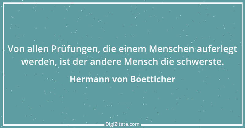 Zitat von Hermann von Boetticher 1