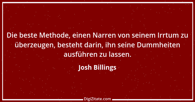 Zitat von Josh Billings 39