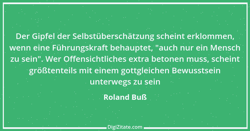 Zitat von Roland Buß 4