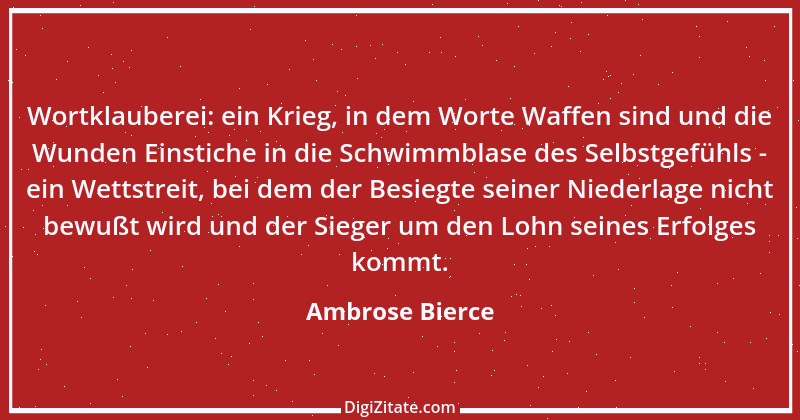 Zitat von Ambrose Bierce 319