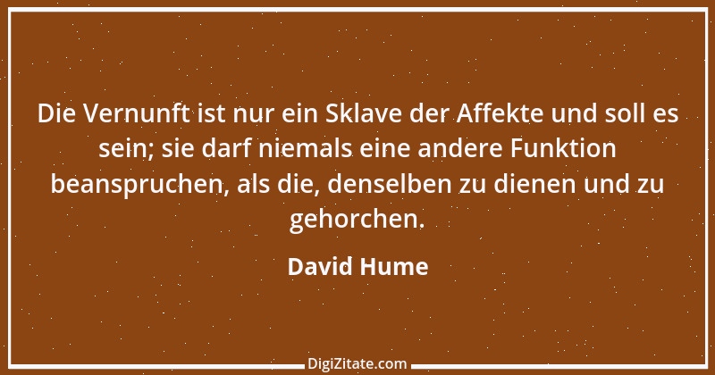 Zitat von David Hume 30