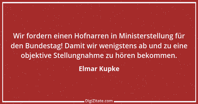 Zitat von Elmar Kupke 419