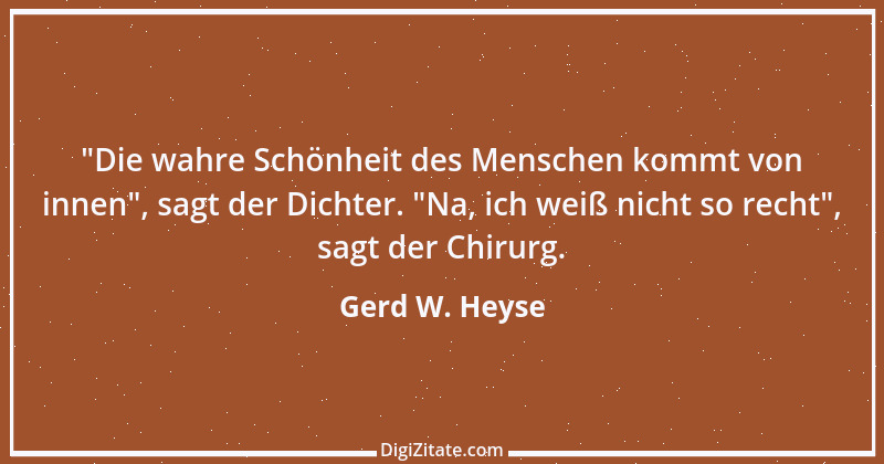 Zitat von Gerd W. Heyse 197