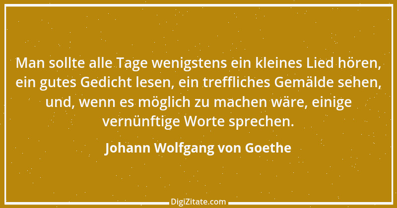 Zitat von Johann Wolfgang von Goethe 89