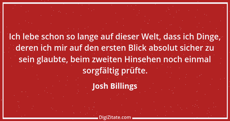 Zitat von Josh Billings 40