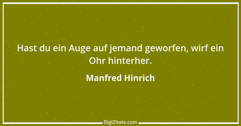 Zitat von Manfred Hinrich 1263