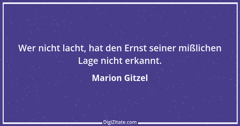 Zitat von Marion Gitzel 4