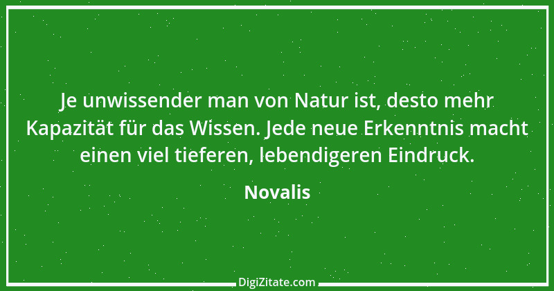 Zitat von Novalis 413