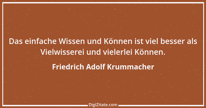 Zitat von Friedrich Adolf Krummacher 1