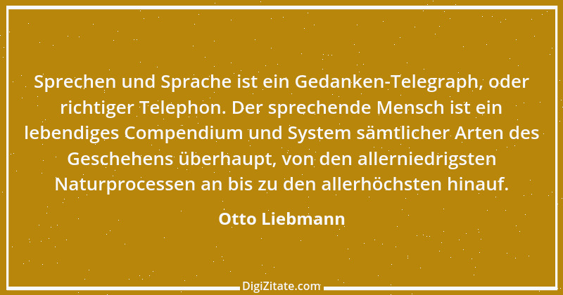 Zitat von Otto Liebmann 2