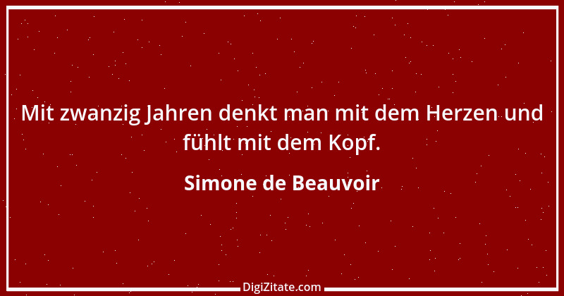 Zitat von Simone de Beauvoir 21